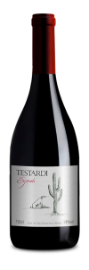 Foto da garrafa do Vinho Testardi Syrah