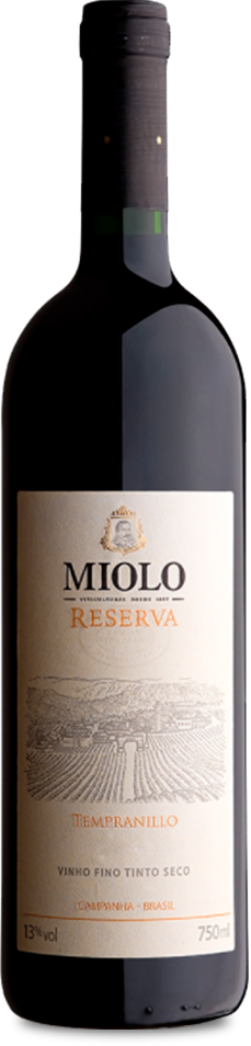 Foto da Garrafa do Miolo Reserva Tempranillo